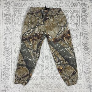 Outfitters Ridge Sweatpants Realtree Camo Brown Camouflage Hunting Mens Size XL